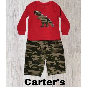 Carter’s Pajamas, 2-Piece, Flame‎ Resistant, Boys, Size 2T (29-31 lbs.)
